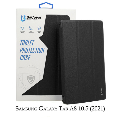 Чохол-книжка BeCover Smart Case для Samsung Galaxy Tab A8 10.5 (2021) SM-X200 / SM-X205 Black (707261) фото №3