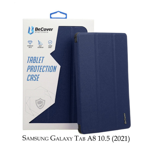 Чохол-книжка BeCover Smart Case для Samsung Galaxy Tab A8 10.5 (2021) SM-X200 / SM-X205 Deep Blue (707262) фото №4