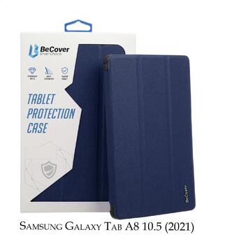 Чохол-книжка BeCover Smart Case для Samsung Galaxy Tab A8 10.5 (2021) SM-X200 / SM-X205 Deep Blue (707262) фото №7