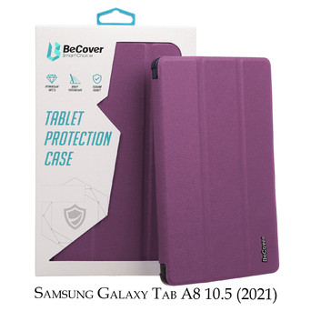 Чохол-книжка BeCover Smart Case для Samsung Galaxy Tab A8 10.5 (2021) SM-X200 / SM-X205 Purple (707266) фото №6