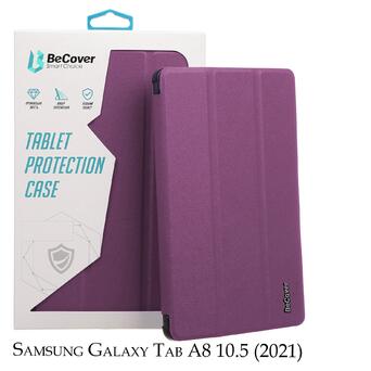Чохол-книжка BeCover Smart Case для Samsung Galaxy Tab A8 10.5 (2021) SM-X200 / SM-X205 Purple (707266) фото №8