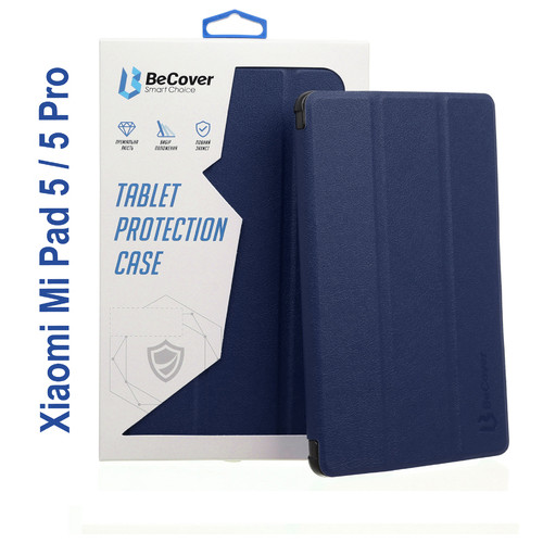 Чохол-книжка BeCover Smart Case для Xiaomi Mi Pad 5/5 Pro Deep Blue (706704) фото №4
