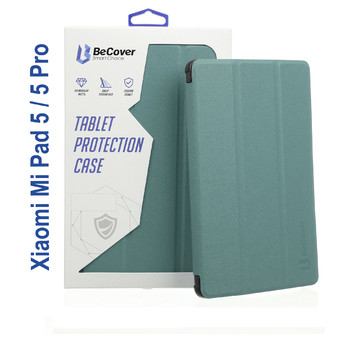 Чохол-книжка BeCover Smart Case для Xiaomi Mi Pad 5/5 Pro Dark Green (706705) фото №5