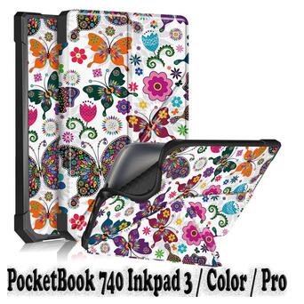 Обложка Ultra Slim Origami BeCover для PocketBook 740 Inkpad 3 / Color / Pro Butterfly (707452) фото №6