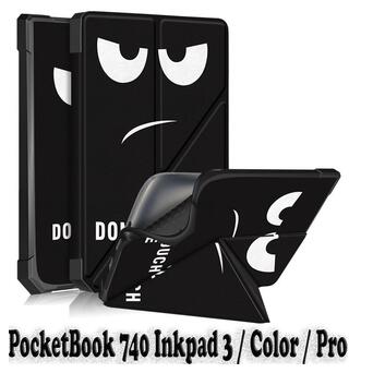 Обкладинка Ultra Slim Origami BeCover для PocketBook 740 Inkpad 3 / Color / Pro Dont Touch (707454) фото №6