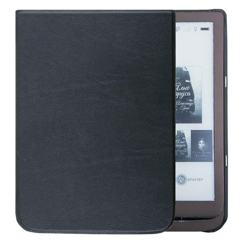 Обкладинка для електронної книги AIRON Premium для PocketBook inkpad 740 Black (6946795850129) фото №1