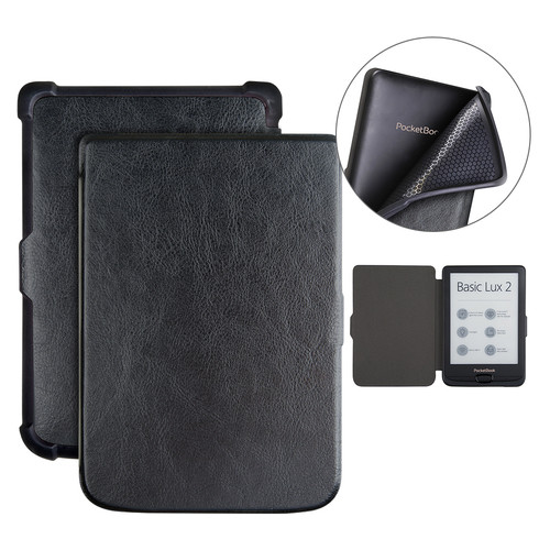 Чохол AIRON Premium PocketBook 616/627/632 black (6946795850178) фото №3