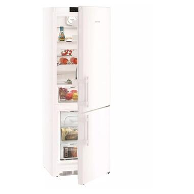 Холодильник Liebherr з нижн. мороз., 201x70х66.5, холод.відд.-296л, мороз.відд.-106л, 2дв., A++, NF, диспл внутр., білий (CN5735) фото №5