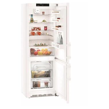 Холодильник Liebherr з нижн. мороз., 201x70х66.5, холод.відд.-296л, мороз.відд.-106л, 2дв., A++, NF, диспл внутр., білий (CN5735) фото №2