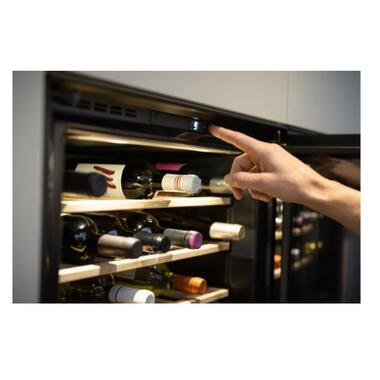 Холодильник для вина FMY 24 WCR BK, Mythos, чорне скло, 24 пляшки (131.0690.488) фото №3