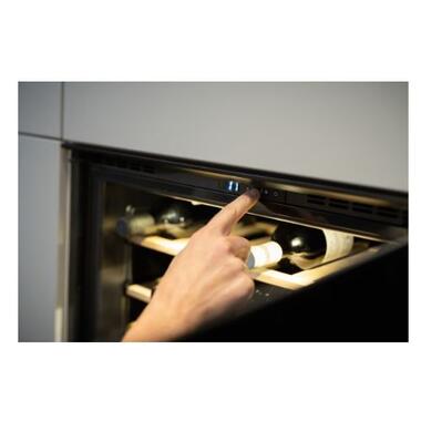 Холодильник для вина FMY 24 WCR BK, Mythos, чорне скло, 24 пляшки (131.0690.488) фото №2