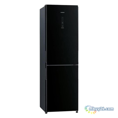 Холодильник Hitachi R-BG410PUC6XGBK Чорний фото №1