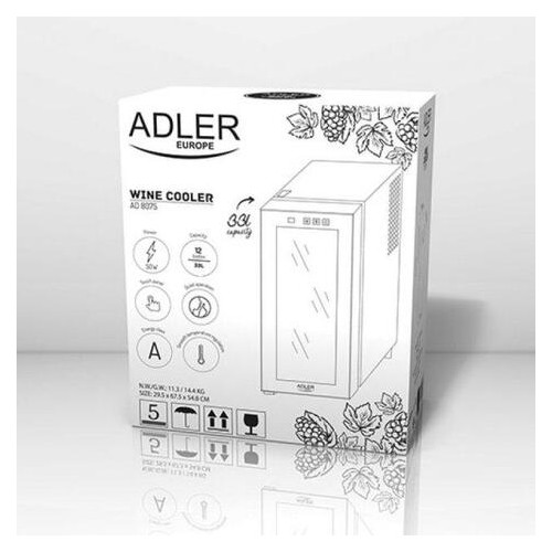 Холодильник для вина Adler AD-8075 фото №2