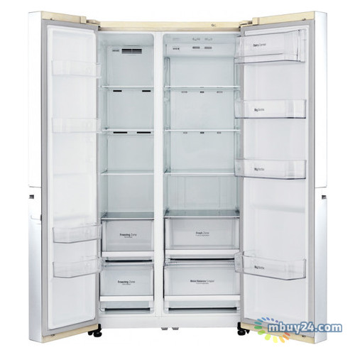 Side-by-side холодильник LG GC-B247SEUV фото №2