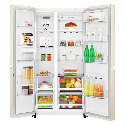 Side-by-side холодильник LG GC-B247SEDC (2046665) фото №2