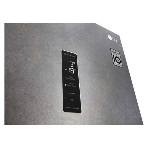 Холодильник LG GA-B509MCUM серый бетон (JN63GA-B509MCUM) фото №1
