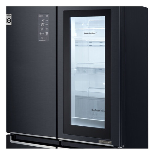 Холодильник LG GC-Q22FTBKL матовый черный (JN63GC-Q22FTBKL) фото №6