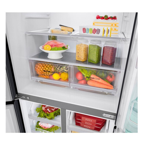 Холодильник LG GC-Q22FTBKL матовый черный (JN63GC-Q22FTBKL) фото №7