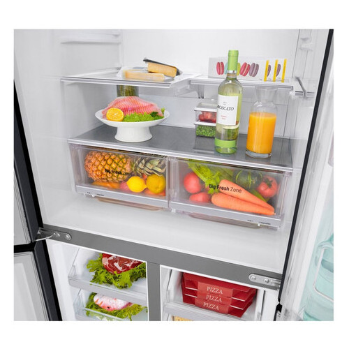 Холодильник LG GC-Q22FTBKL матовый черный (JN63GC-Q22FTBKL) фото №9