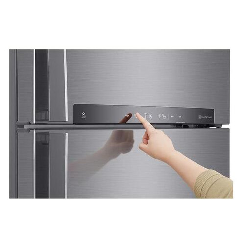 Холодильник LG GN-H702HMHZ серебристый (JN63GN-H702HMHZ) фото №6