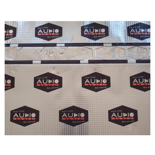 Шумоізоляція Audio System Alubutyl 4000 4.0 мм 0.7х0.5 фото №1