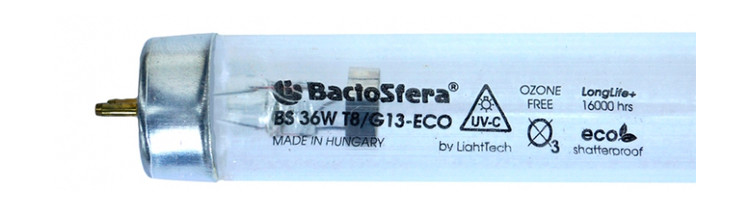 Бактерицидна лампа BactoSfera BS 36W T8/G13-ECO (4820174360153) фото №1