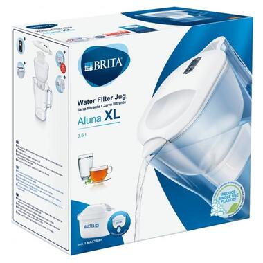Фільтр-глечик Brita Aluna XL Memo 3.5 л (2.0 л очищеної води) білий (1039269) фото №6