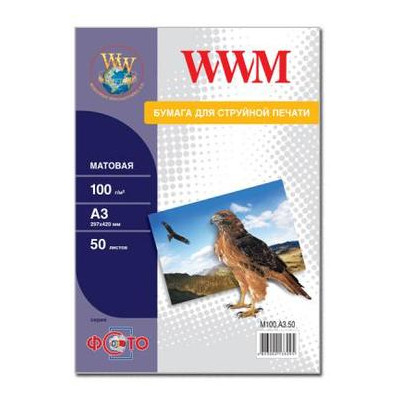 Папір WWM A3 (M100.A3.50) фото №1