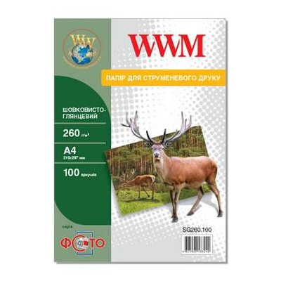 Папір WWM A4 (SG260.100) фото №1