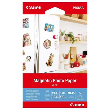 Бумага Canon 4*6 Magnetic Photo Paper MG-101, 5л (3634C002) фото №1