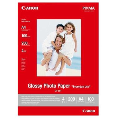 Папір Canon A4 Photo Paper Glossy GP-501,100л. (0775B001) фото №1