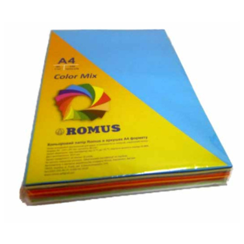 Папір Romus A4 80 г/м2 245sh 7colors Mix Color (R51048) фото №1