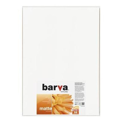 Папір BARVA A3 Everyday Matted 190г 20с (IP-AE190-293) фото №1