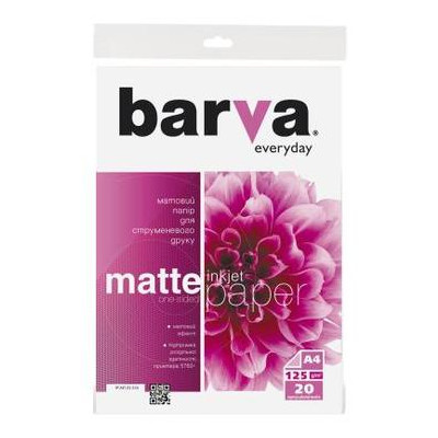 Папір BARVA A4 Everyday Matte 125г, 20л (IP-AE125-316) фото №1