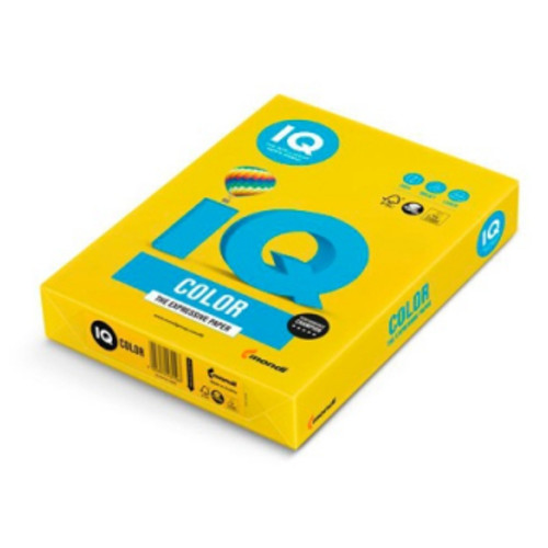 Папір Mondi IQ color А4 intensive 160g 250sh Mustard (IG50/A4/160/IQ) фото №1