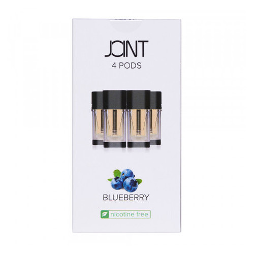 Картриджи Joint Pods Blueberry 4 шт. 0,8ml 0mg без никотина (Joint/Blueberry0) фото №1