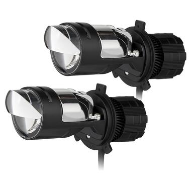 Комплект світлодіодних лінз HeadLight A80 H4 BI-LED 12-24V фото №1