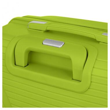 Набір пластикових валіз. 2E SIGMA(L+M+S) 4 колеса зелене яблуко (2E-SPPS-SET3-AG) фото №3