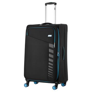 Чемодан 2E Trek 97/117 л черный (2E-SPE-TREK-L-BK) фото №1