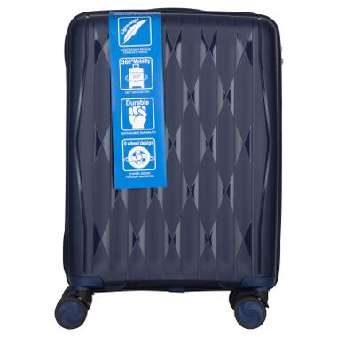 Набор чемоданов 2E M7979 (L+M+S) темно-синий (2E-PP-M7979-SET3-DB) фото №4