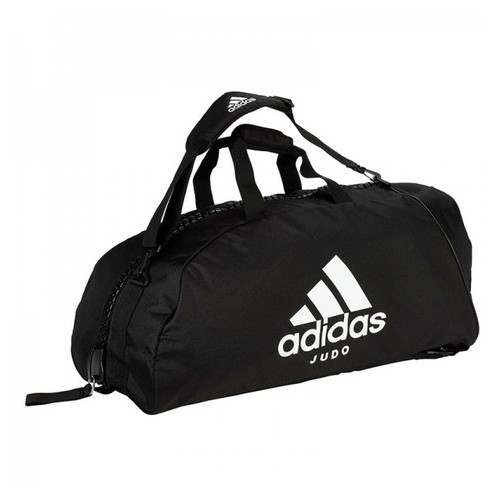 Сумка-рюкзак Adidas 2in1 Bag Judo Nylon adiACC052 Чорна (M) фото №1