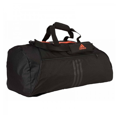 Сумка-рюкзак Adidas 2in1 Bag Martial arts Nylon adiACC052 Чорна з червоним (M) фото №3