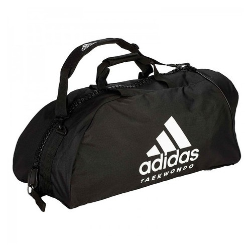 Сумка-рюкзак Adidas 2in1 Bag Taekwondo Nylon adiACC052 Чорна (L) фото №3