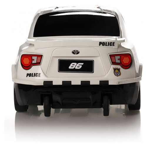 Валіза-машина Ridaz Toyota 86 Police White (91005W-POLICE) фото №4