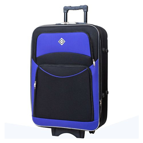 Набір валіз Bonro Style 3 штуки Чорно-фіолетовий (10010304) фото №3