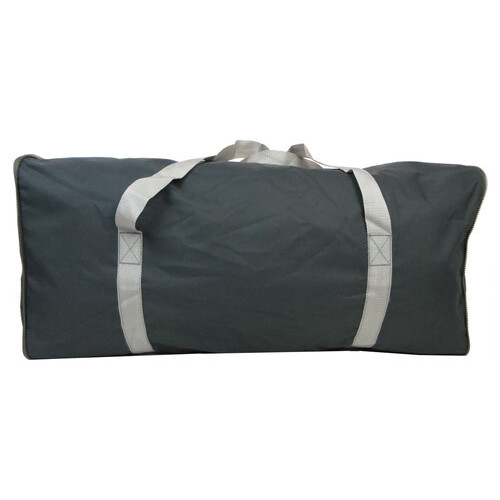 Велика складана дорожня сумка, баул із кордури 105 л Ukr military темно-сірий фото №2