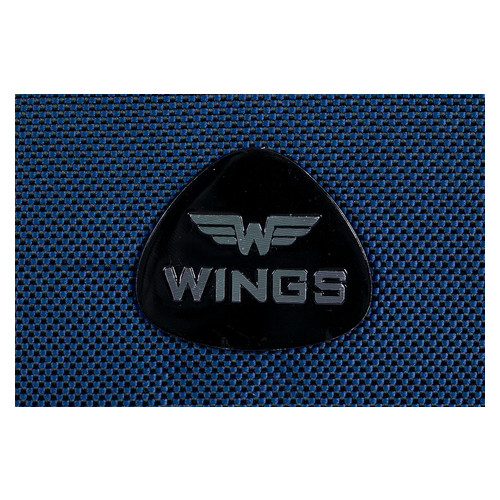 Валіза тканинна Wings 6802 малий темно-синій (Vt00003) фото №5