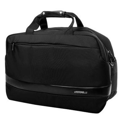 Дорожная сумка с карманом для ноутбука Vito Torelli VT-K610-black фото №1