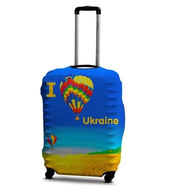 Чохол на валізу розмір S дайвінг з малюнком Ukraine фото №1