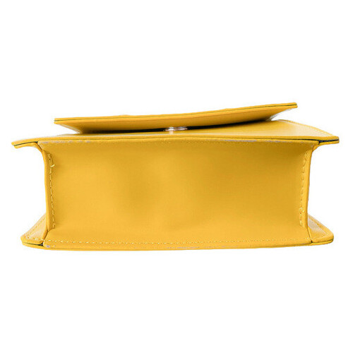 Маленька сумка LifeFLUX через плече з екошкіри Міні Жакмюс LEFTSIDE жовтий (1408-2019) фото №6